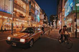 Downtown Fukuoka City At Night Night City City Downtown