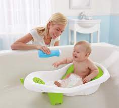 This item baby's journey baby bath hammock, whale (discontinued by manufacturer). Amazon Com Fisher Price 4 In 1 Sling N Seat Tub Baby Bathing Seats And Tubs Baby Bath Baby Safety Newborn Bath