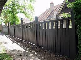 Arts Crafts Fence Design Bungalow Landscaping Craftsman Exterior