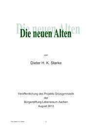 Ebook mit über 80 seiten; Die Neuen Alten Ba Rgerstiftung Lebensraum Aachen