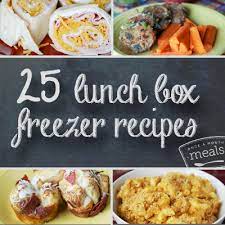 25 Lunch Box Freezer Recipes To Make Back To School A Breeze Freezer Meals Freezer Lunches Meals