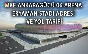Spor toto süper lig takımlarından mke ankaragücü, iç saha maçlarını yenikent stadı'nda kulübün resmi twitter hesabından yapılan açıklamaya göre, başkent ekibinin stat sorunu ortadan kalktı. Mke Ankaragucu 06 Arena Eryaman Stadi Na Nasil Gidilir