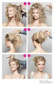 Curly Hair Loose Bun Curly Hair Styles Hair Styles Hairstyle