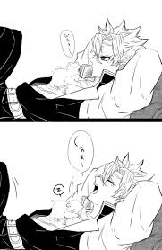 不死川兄弟 昨日の落書き実弥先生 おまけ落書きと差分供養 猫ちゃんと不死川兄弟 実弥先生 櫟の漫画 かわいい イラスト 手書き 子猫 面白いイラスト