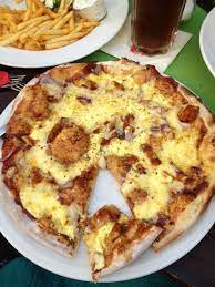 In medium bowl combine yeast and sugar. My Absolute Favorite Pizza Bbq Chicken Pizza With Red Onions And Hollandaise Sauce Mmm Bbq Chicken Pizza Food Food To Make