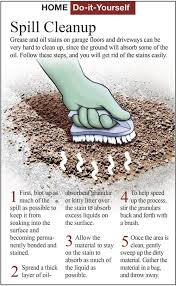 With just a simple application of oil solutions. Here S How To Clean Up Oil Stains Siouxland Homes Siouxcityjournal Com