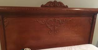 Lexington Victorian Sampler Collection Queen Roll Top Bed Headboard Footboard Wooden Side Rails Excellent Condition 400 Victorian Top Beds Footboard