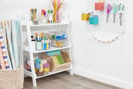 These craft room ideas address the three key elements of design, storage, and organization. 15 Creative Craft Room Organization Ideas