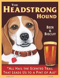 Beagle Art By Krista Brooks Beagle Print Beagle Lover Etsy Beer Biscuits Beagle Art Beagle