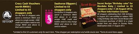 In Gurney Plaza Secret Recipe 55th Birthday Recipes