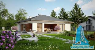 Proiect de casa pe teren in panta. Proiect De Casa Cu Parter Si Acoperis In Panta Din Tigla Ceramica De 170m2 100978 Proiectari Si Constructii