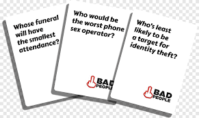 So often, people tell themselves that they just want a credit card for emergencies. Cards Against Humanity Party Game Card Game Playing Card Bad People Game Angle Png Pngegg