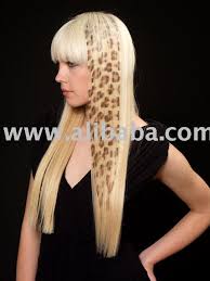 Deviantart is where art and community thrive. I Want My Hair This Color And Length Not The Bangs Tho Leopard Print Hair Hair Stenciling Hair Shows