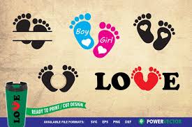 Ícones gratuitos de animal tracks em vários estilos de design para web, mobile e projetos de design gráfico. Baby Footprints Svg Baby Feet Clipart File For Crafters 229092 Cut Files Design Bundles