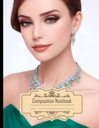 Composition Notebook College Ruled: Distinct Necklace Edges