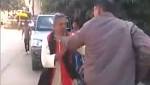 This leader slaps officer over