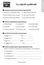 Ce livre est mal reli. Adjectif Qualificatif Ce2 Cycle 2 Exercice Evaluation Revision Lecon