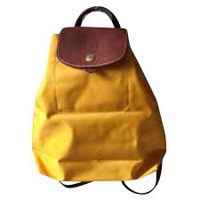 New and used items, cars, real estate, jobs, services kijiji alerts are an email notification service where kijiji users can have the newest ads sent to your email address. Longchamp Folding Backpack Size S Backpacks Cloth Yellow Ref 191342 Joli Closet