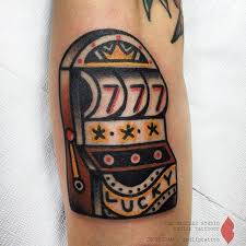 777 slot machine tattoo designs, 40 free spins bonus at treasure island jackpots 125, 42 free spins at atlantis gold casino 113, coolest slot machines in vegas Tattoo Uploaded By Robert Davies Slot Machine Tattoo By Redliptattoo Slotmachine Gambling Traditional 18462 Tattoodo