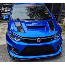 38 mobil proton persona dari rp. Proton Persona 2016 2020 Varis Wide Front Bonet With 2k Color Paint Shopee Malaysia