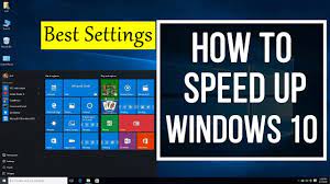 So, how can we speed up the performance of windows 10? How To Easily Speed Up A Slow Windows 10 Laptop Computer Pc Best Settings Youtube