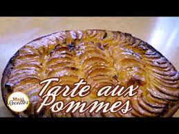 Recette tarte aux pommes facile : Recette Tarte Aux Pommes Feuilletee A La Creme Patissiere Youtube