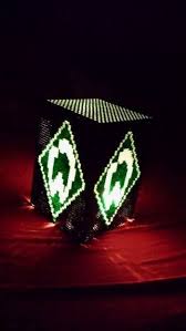 Lamp Of Perler Beads Instructions And Template Perler Bead Templates Perler Beads Instructions Perler Beads