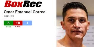 BoxRec: Omar Emanuel Correa