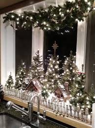 Two christmas village tree green ceramic snow covered trees for display. Best 17 Christmas Village Display Ideas Woohome