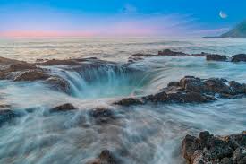 sink hole in oregons pacific ocean