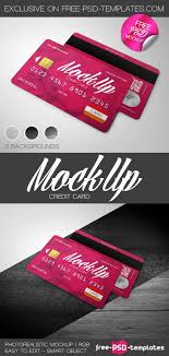 Free Credit Card Mock Up In Psd Design Mockup Free Credit Card Design Mockup