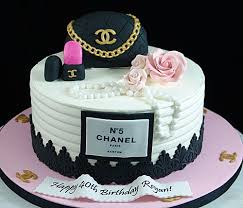 Beautiful 40th Birthday Cakes For Ladies Chanel 40th Birthday Cake Chanel Birthday Cake 40th Birthday Cakes Cake