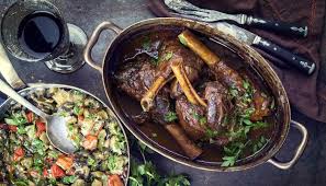 This lamb stew is definitely going to keep you warm in the winter. Slow Cooked Lamb Shanks A Julie Goodwin Recipe Lamb