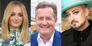 Piers Morgan Slams Idea of Sophie Turner Playing Boy George