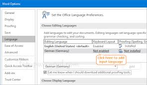 How To Change Language In Microsoft Office 2019 2016 Password Recovery