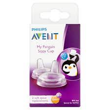 It has a soft silicone spout so it won't feel much different from the bottle for them. Philips Avent My Penguin Cup Replacement Soft Spouts Scf252 03 Walmart Com Walmart Com