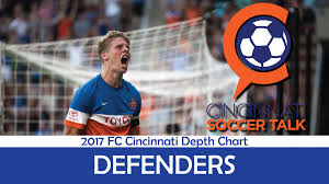 2017 fc cincinnati depth chart defenders cincinnati