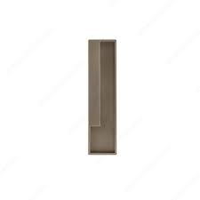 Contemporary Metal Recessed Pull