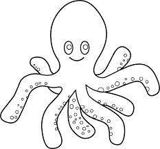 Octopus Coloring Pages Preschool And Kindergarten Octopus Coloring Page Fish Coloring Page Animal Coloring Pages