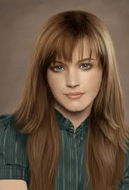 Alexis Bledel Photoshop Long Layered Hair Long Hair Styles Layered Hair