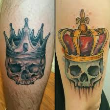 Tattoo stencils tattoo fonts mini tattoos body art tattoos tattoo sketches tattoo drawings couple tattoos tattoos for guys corona vector. 45 Best King And Queen Tattoos Cool Design Ideas 2021 Guide