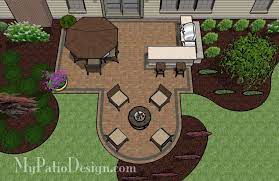 Simple Patio For Entertaining Patio Designs And Ideas Backyard Entertaining Patio Layout Backyard Landscaping Designs