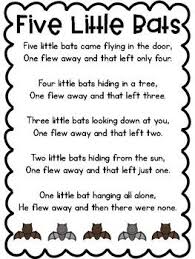 Bat Poems Bat Poems Preschool Songs Learning Websites For Kids