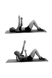 Rope Climbers Lie On Your Back With Legs Bent At A 90 Degree Angle Keeping The Feet On The Ground Throughout The Exer Exercise Abs Workout Crunches Workout
