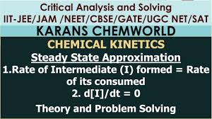 However, ongoing observations during the 1950s and 1960s steadily led to a buildup of evidence against the steady state hypothesis. Chemical Kinetics Steady State Approximation Two Important Conditions Theory And Problem Solving Youtube