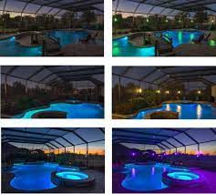 Elegant Led Lanai Lighting Pool Enclosure Lighting Florida Homes Color Changing Led S White Or Bronze Fix Pool Cage Pool Enclosure Lighting Lanai Lighting