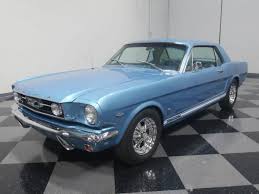 Oldtimer und youngtimer von ford mustang: Ford Mustang Gt 1966 Hellblau Nr Classic Car Collection Stuttgart
