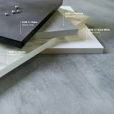 Pale grey kitchen with wood worktop ukg dimensions kronos. Kronospan Designed With A Unique White Grey Or Black Colored Core Slim Line Worktops Are Strong And Solid Throughout And Are Available In Four Decors That Deliver Gorgeous Aesthetics Check Them