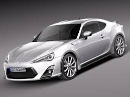 Toyota Gt86 Trd 2014 3d Model Ad Toyota Trd Model Toyota Gt86 Trd Toyota