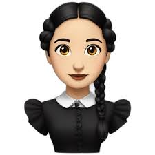 Jena Ortega As Wednesday Adams emoji